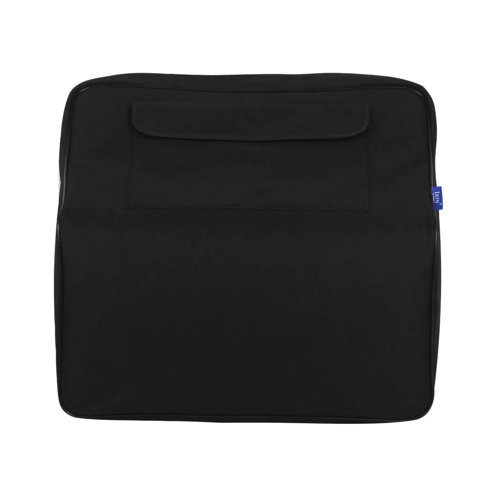 Thicken Padded Piano Accordion Gig Bag Case Backpack for 40-120 Bass Accordion 510 x 490 x 190mm
