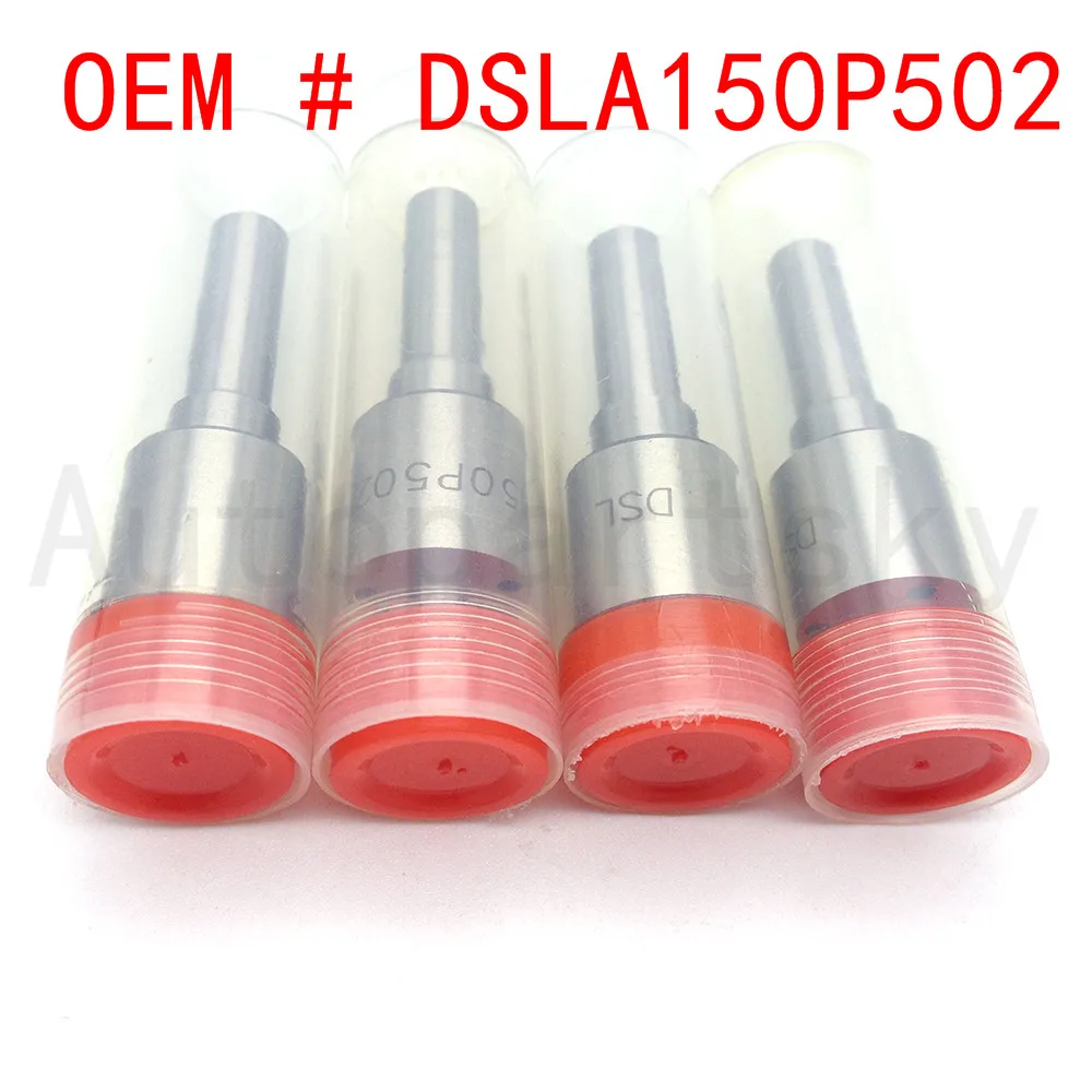 

DSLA150P502 , DSLA 150 P502, OEM New 4PCS Fuel Injector Nozzles 0.26 Hole For VW TDI ALH P502 210 MK4 MK3 96-03 Jetta