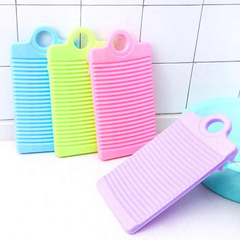 Plastic Washboard Antislip Thicken Washing Board Clothes Cleaning For Laundry-Drop