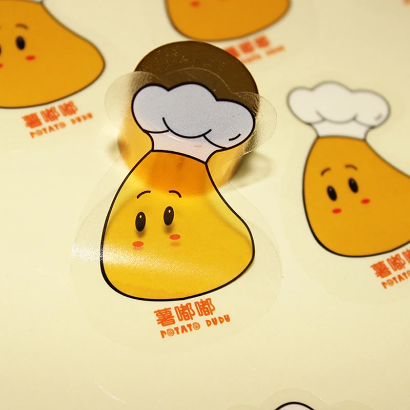 

Customized waterproof removable name company logo stickers maker,print custom adhesive name label