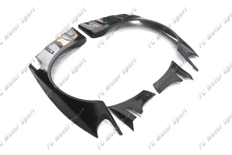 1998-2005 BMW E46 3 Series & M3 Coupe GReddy Pandem Style   Front Over Fender Flares FRP (3)