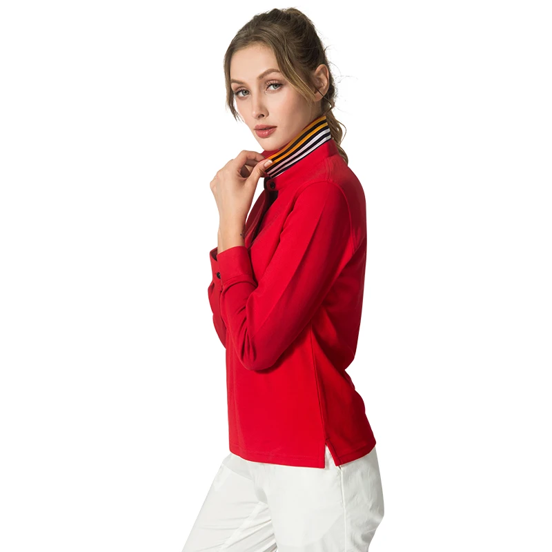 جديد قمصان غولف الرجال النساء قميص قطني بكم طويل قميص رياضة بولو جيرسي JL الخريف روبا دي جولف الفقرة هومبر السيدات الرياضة T قميص جديد قمصان غولف الرجال النساء قميص قطني بكم طويل قميص رياضة بولو جيرسي JL الخريف روبا دي جولف الفقرة هومبر السيدات الرياضة T قميص