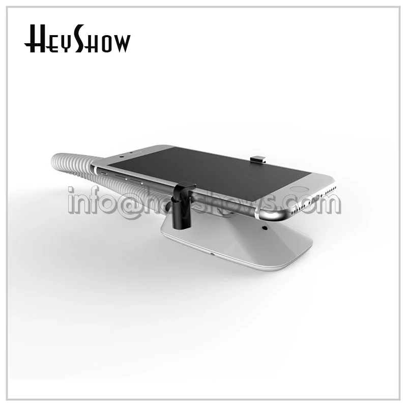 Купить Mobile Phone Security Stand For Cell Anti Theft Display Holder Iphone Alarm System With Clamp Mount On Wall Or Desk Thin  Безопасность | Комплекты для сигнализации (32879075866)