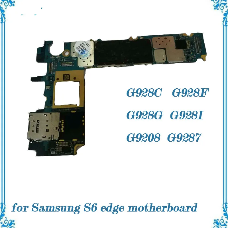 Разблокированная материнская плата для Samsung galaxy оригинальная с чипами G928c G928g G928f