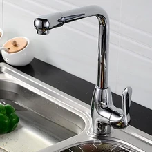 Качественный латунный 360 Поворотный горячий и холодный кран хромированный с шланги сантехнические 60 см