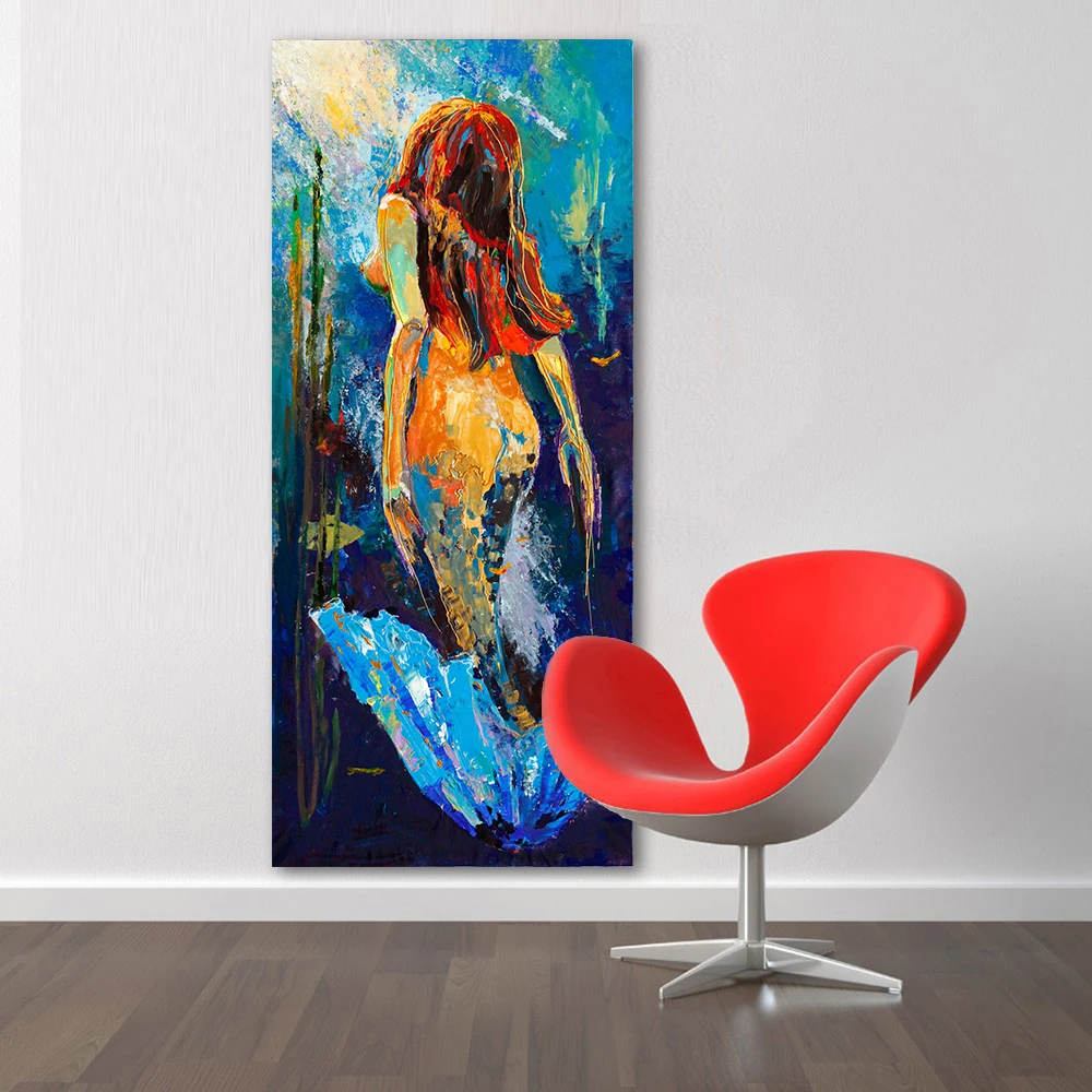 Abstract Mermaid – The Canvas Museum