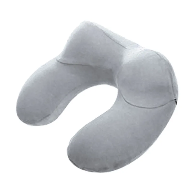 Inflatable Pillow Travel Air Cushion Camping Beach Car Head Rest Support camping equipment outdoor #2y14 (3)