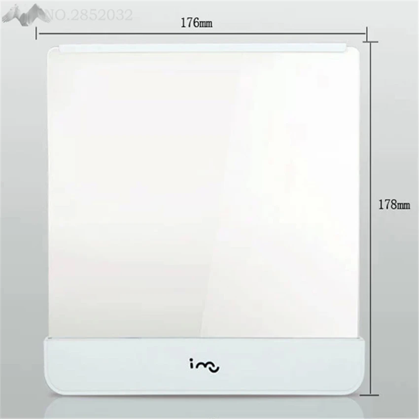Jw_креативная Новинка, волшебный Ночной светильник, s светодиодный, для чтения книг, плоская панель, лампа для чтения, пластина, защита глаз, книжный светильник, портативный