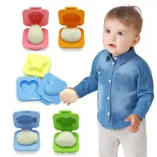 Горячая 6 шт./лот вареное Мыло Плесень милый мультфильм 3D Мыло Форма бенто чайник Резак украшения