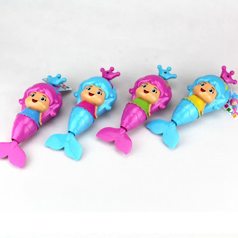 1-Pcs-Baby-bath-toy-Cute-Mermaid-Clockwork-Dabbling-floating-Swimming-Wound-Up-Water-play-Cartoon (3)