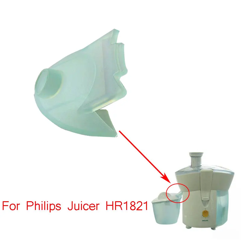 Для соковыжималка Philips HR1821 сок Outlet оригинальный соковыжималка Интимные аксессуары Пластик сопла новый светло-зеленый