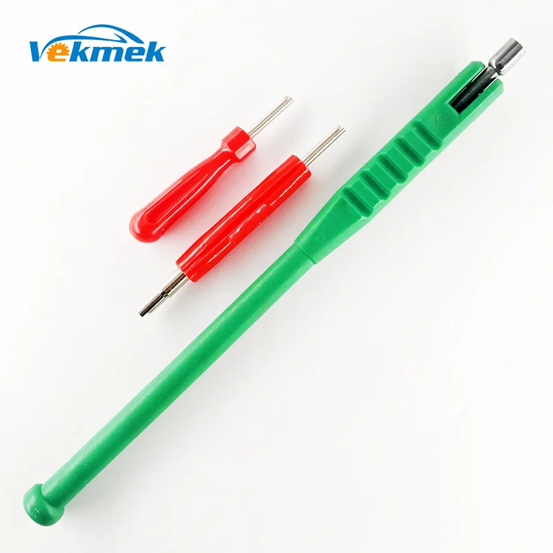 

1Set Tire Valve Service Kit 1 Way Valve Core Assemble Tool 2 Way Valve Screwdriver 2 Way Valve Mounting Tool Tyre Repairing Tool
