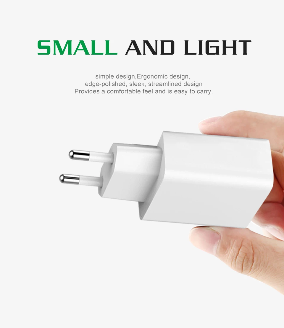 Quick Charge QC 3.0 USB Mobile Phone Chargers EU Conversion Plug Adapter Travel Wall For Universal Mobile Phone Fast Charging (7)