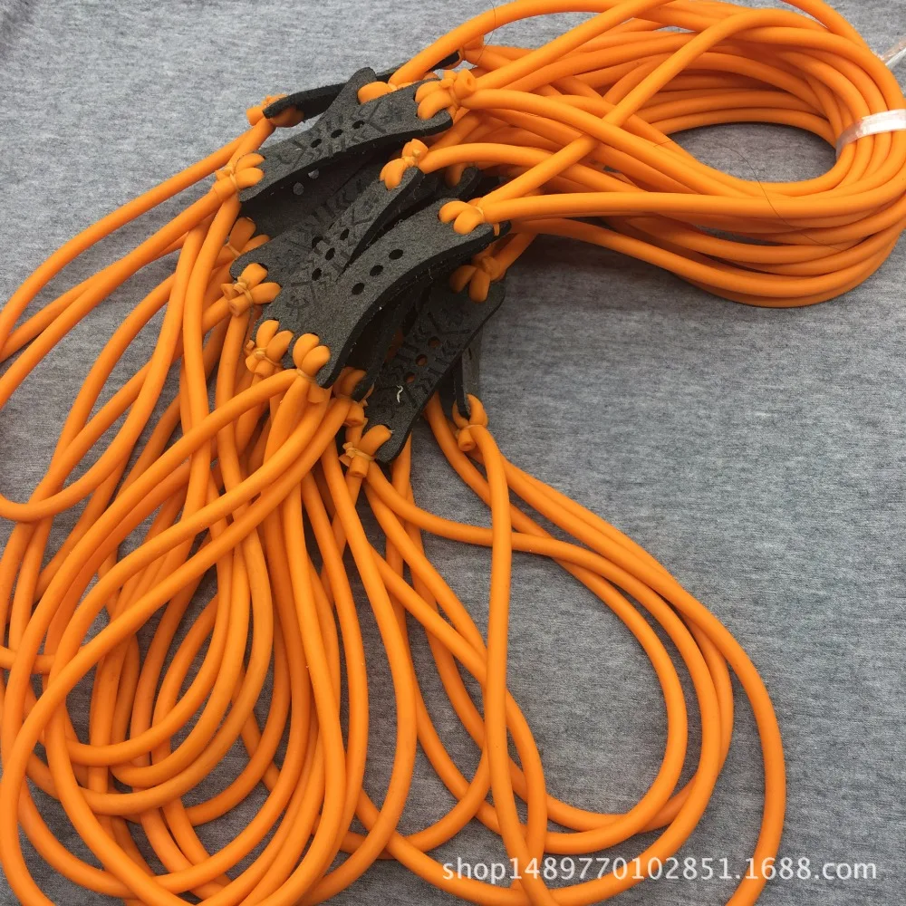 1 pcs Natural Latex Slingshots Rubber Tube Bow Catapult Rubber Band Used For Catching Fishing
