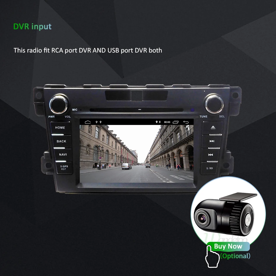 Excellent IPS 4G 64G Android 9.0 DSP AV Output 2 DIN DVD PLAYER For mazda cx-7 CX 7 CX7 2008-2009 Navigation GPS Radio Multimedia Audio 5
