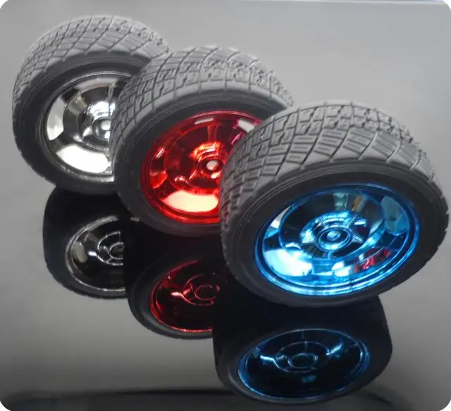 Special Offers Free Shipping RC Car Model Tire Rubber Tyre+Foam+Plastics Wheel Hub Diameter 83mm Width 35mm Spare Parts