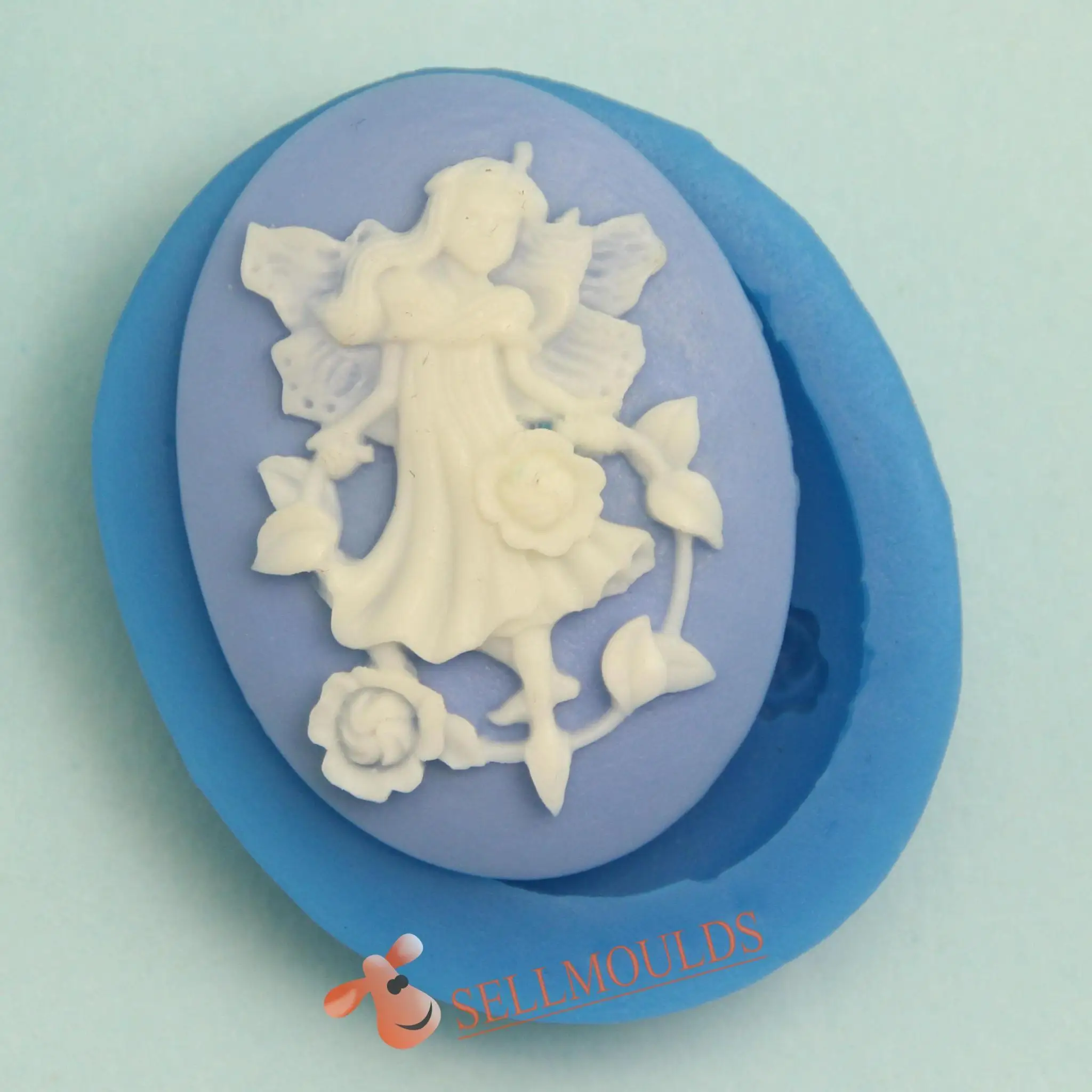 

F1025 flower angel silicone mini mold Cake decoration tool fondant mould BK