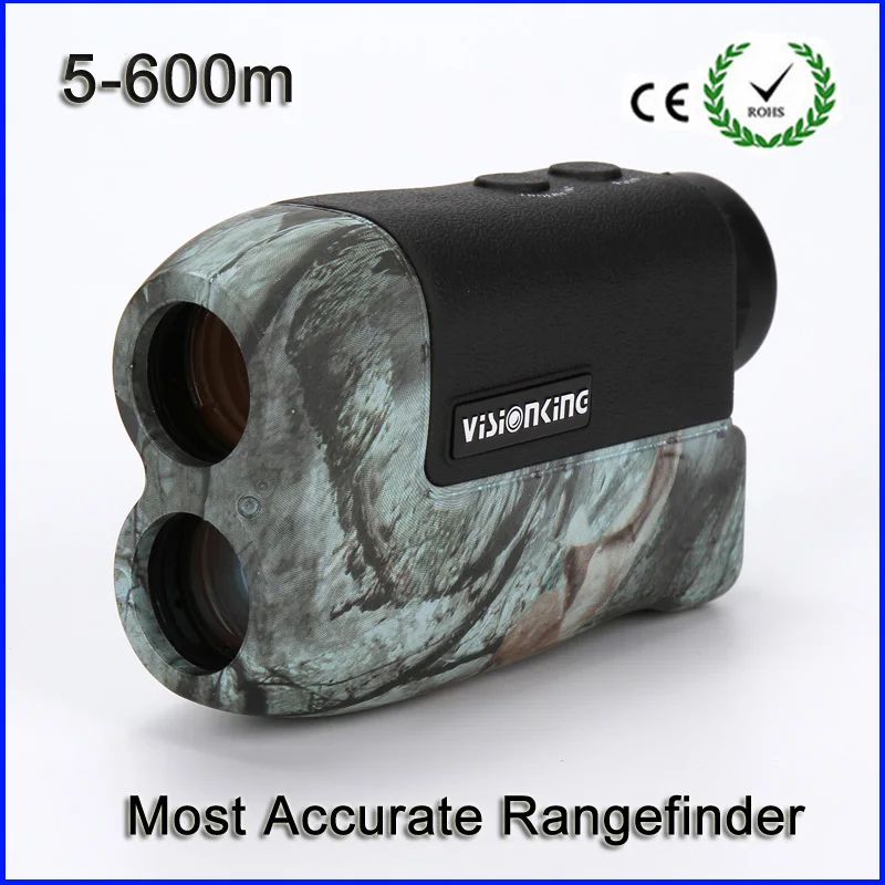 

6x25Hunting Monocular Telescope Golf Laser range finder slope height speed measurement Rangefinder 600m with 7 measurement modes