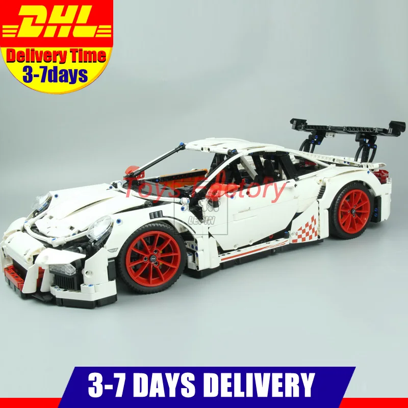 LEPIN Technic 20087 20001 20001B 20086 Sports Race Car Model Building Kits Blocks Bricks Toy Compatible 42083 42056 MOC-16915