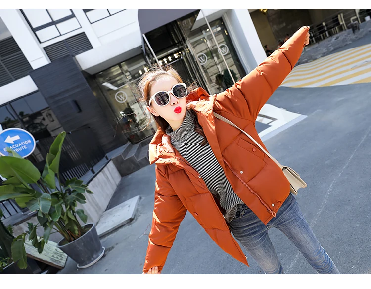 Spring Autumn Winter New 2018 hooded coat Plus Size Women Parks Long Sleeves Women Winter Coat slim Female Outwear Winter Jacket (9)
