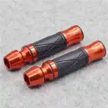 1 пара мотоциклов 7/8 дюйма 22 мм CNC алюминий гель резиновые рукоятки «Грипсы» бар ручки и бар концы заглушки