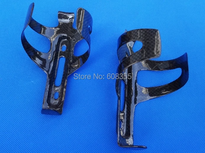 

Carbon glossy MTB Mountain Road bike bicycle water Bottle cage - 2 Pcs Cages BC30