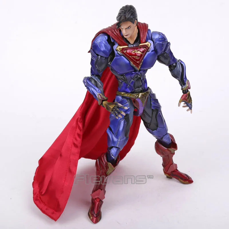 Play Arts KAI DC COMICS NO.6 SUPERMAN PVC Action Figure Collectible Model Toy 26cm