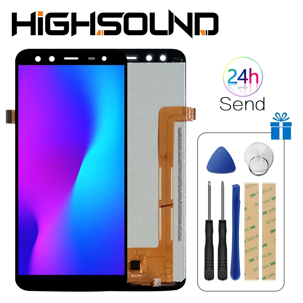 

For 5.7" inch BlackView S8 LCD Display+Touch Screen LCD Digitizer Glass Panel Replacement+Free Tools FOR BLACKVIEW S8 LCD