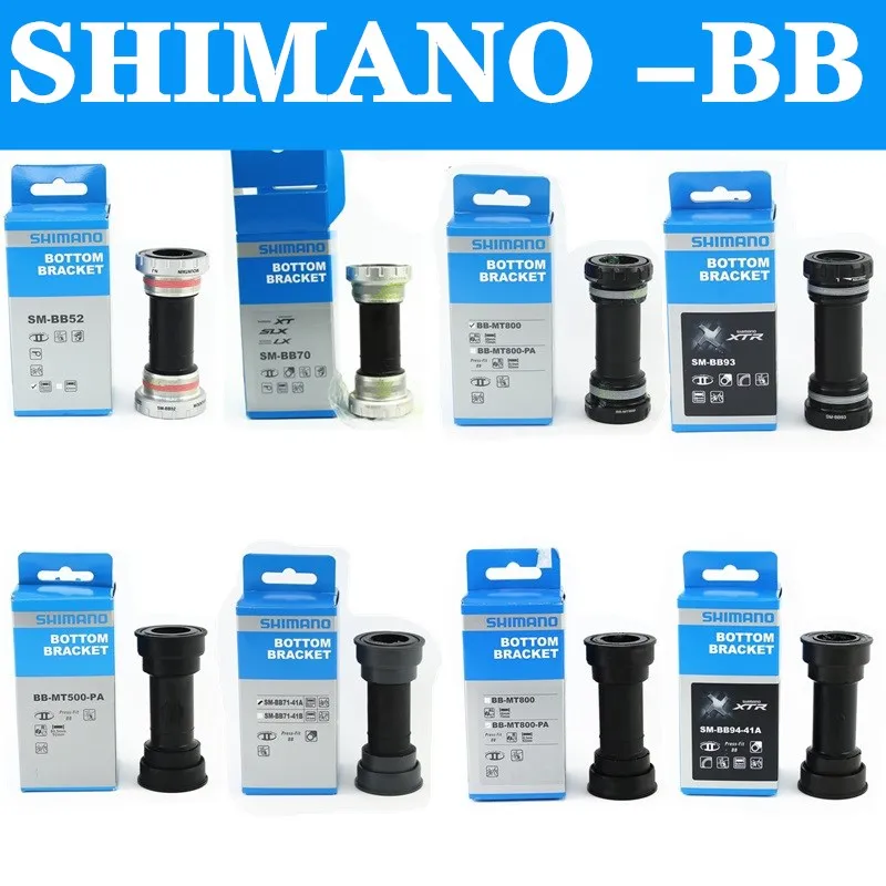 

Shimano DEORE XT SLX Bottom Bracket SM BB MT800pa Hollowtech II Mountain Bike MT500-PA 68/73mm BB94/BB93/BB71/BB5289.5 or92m