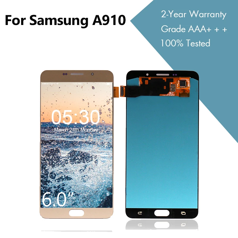 

Original For Samsung For Galaxy A9 Pro 2016 A910 Display LCD Touch Screen Digitizer Assembly A9 Pro 2016 A910 Screen LCD Touch