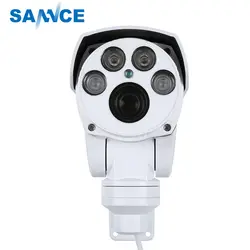 SANNCE Full HD 1080 P AHD Камера 4in1 Автофокус варифокальным 5-50 мм 10X цифровой зум панорамирования/наклона пуля PTZ Камера IP66 в/открытый