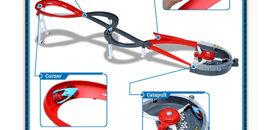 hot wheels spiral speedway