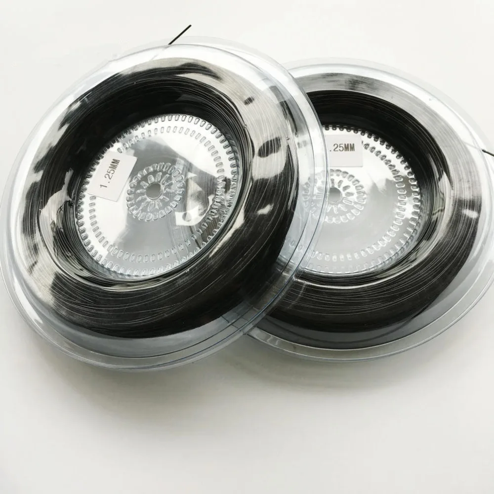Free shipping 1Reel 200M 1.25mm String/Polyester tennis strings tennis
