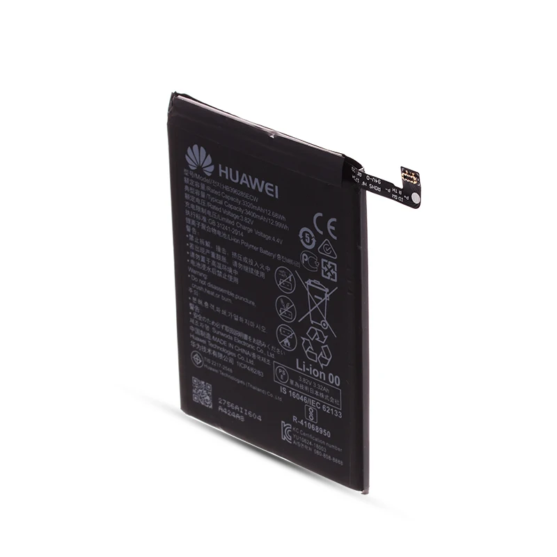 Оригинал Аккумулятор для Huawei Honor 10 HB396285ECW 3400mAh Аккумулятор для P20 запасные