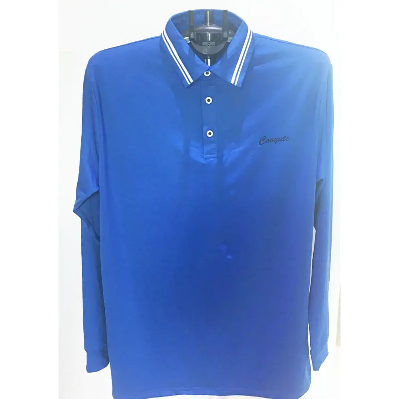 جديد ملابس غولف تنفس طويلة الأكمام Cooyut الجمجمة الغولف تي شيرت 6 ألوان S-XXL في اختيار جولف الملابس شحن مجاني
