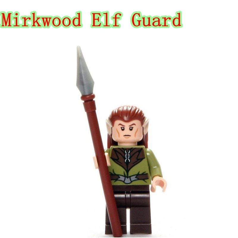 

Mirkwood Elf Guard Single Legoing Figures The Lord Of Rings Hobbit Blocks Toys For Children PG515 Legoing Military Athletics