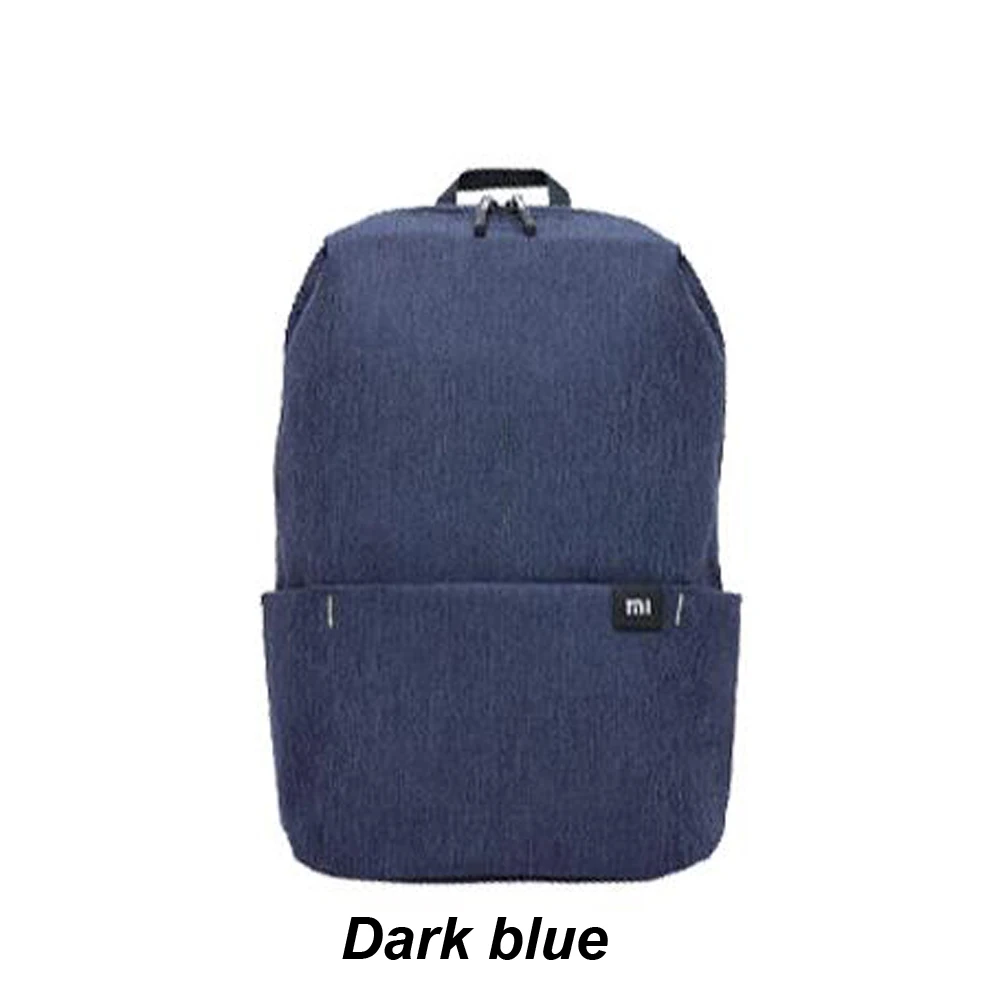 Xiaomi Mi рюкзак 10L сумка 10 видов цветов 165 г городской Досуг Спортивный нагрудный пакет сумки для мужчин и женщин маленький размер плеча Unise - Цвет: Dark Blue