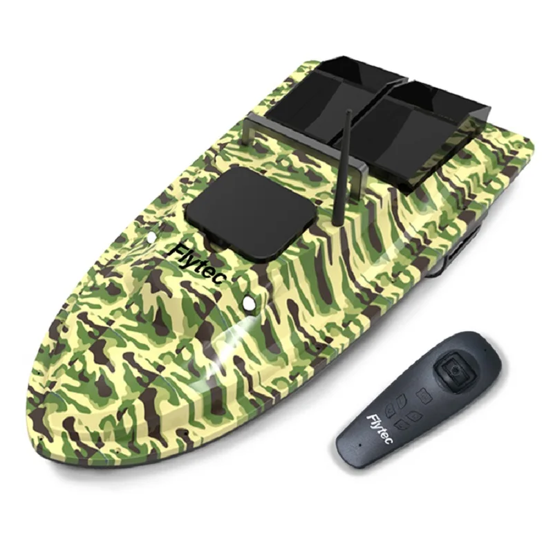 

Flytec V007 Outdoor RC Fishing Nesting Boat Fixed Speed Cruise Yaw Correction Double-Motor Hull Bait Thrower Fishing Tools