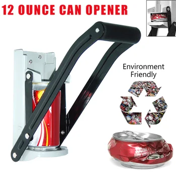 

Newly Beer Tin Can Crusher 12oz Bottle Opener with Grip Handle Wall Mounted Recycling Tool TE889