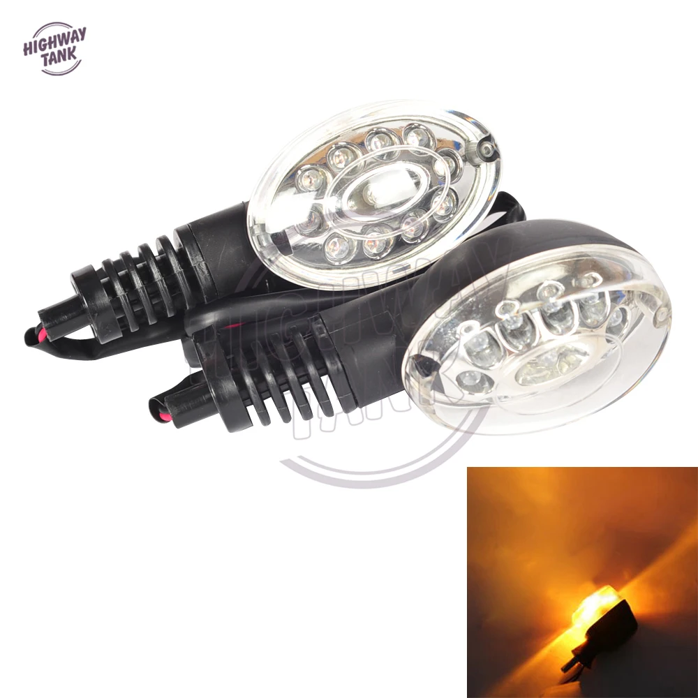 

Clear Motorcycle Front Rear LED Turn Signal Light Indicator case for KAWASAKI NINJA 250R 2008 2009 2010 2011