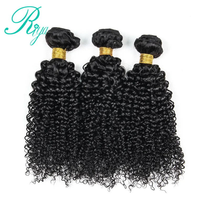 kinky curly human hair bundles with 4X4 silk base closure (4)
