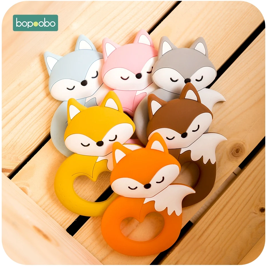 tiny fox teethers