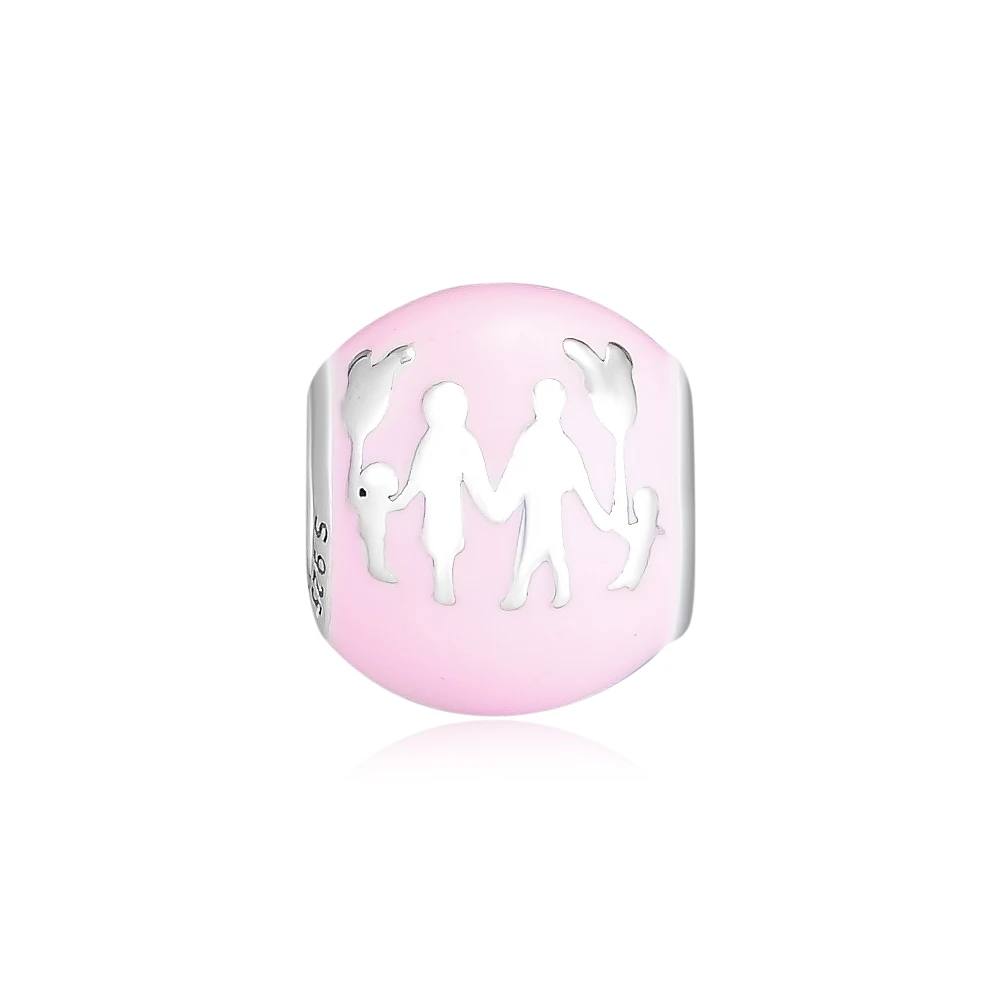 

Pandulaso Woman Fantasyland Castle Family Fun Charms For Jewelry Making Fits European Beaded Bracelets Woman DIY Fashion Charm
