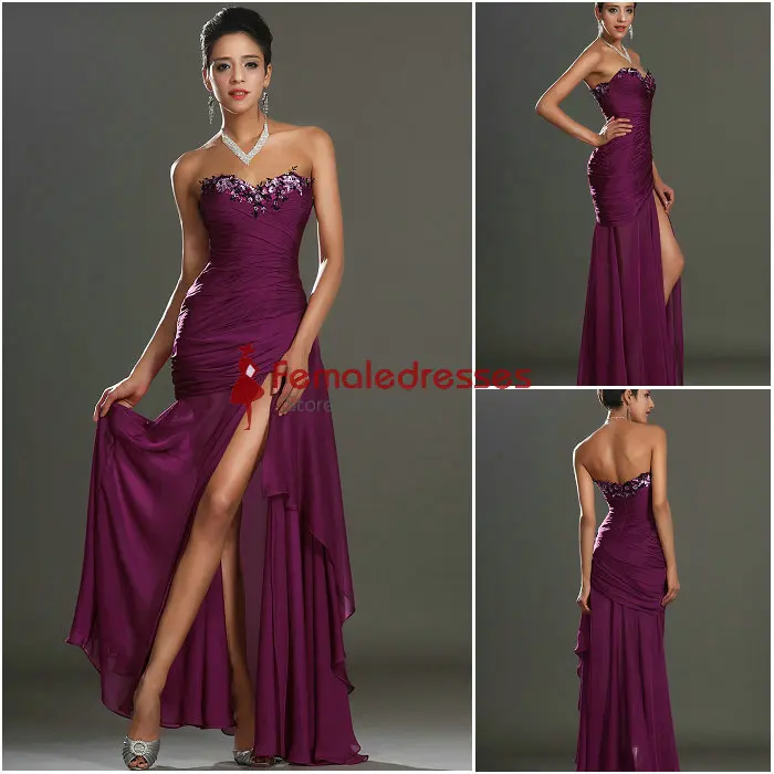 Plum Prom Dresses