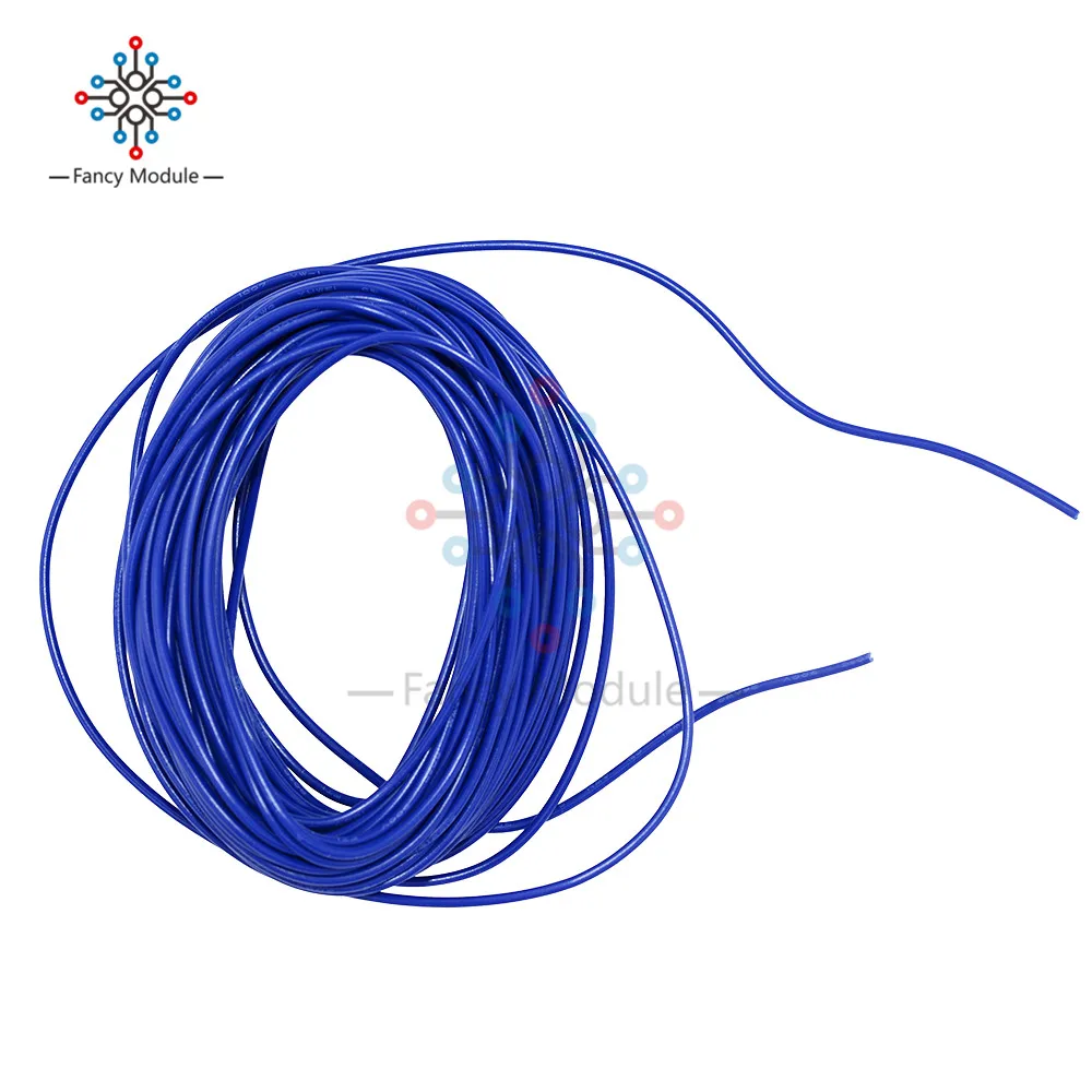 Details about  / Flexible Stranded of UL-1007 24 AWG wire cable Yellow//Blue//Red//Black 10M 300V