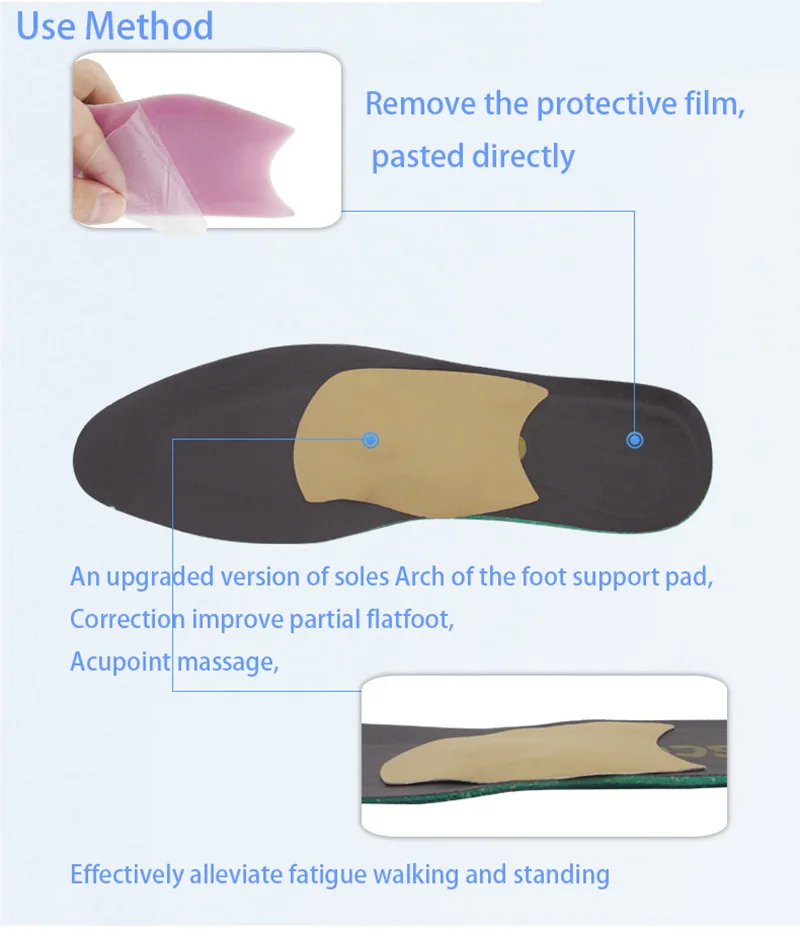 Ортопедическая скобка ортопедическая супинатор стелька Плоская стопа X/O тип ноги коррекция обуви стельки подушки вставки плоскостопие колодки
