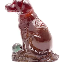 Желтая Собака, подвески на удачу, китайский зодиак, удивительный подарок, Shenxiao, аллохройский талисман, новые подарки, чайный питомец, S1015Bg