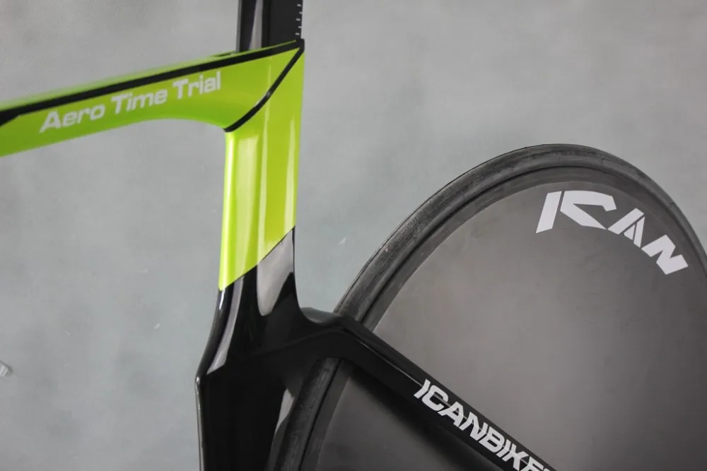 Clearance maglie ican hidden cable carbon time trail bike completed bicicleta TT bicycle 9.11kg ULTEGRA 3 Spoke wheels +disc wheels 7