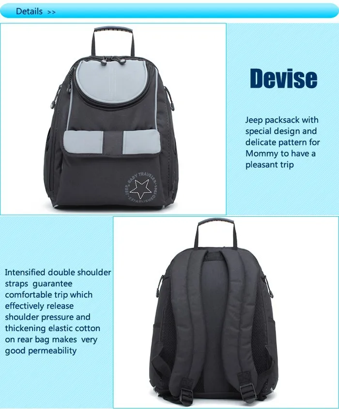 Черные детские пеленки рюкзаки сумки подгузник Коляски Сумки Многофункциональный для беременных Изменение сумки для мамы Для женщин