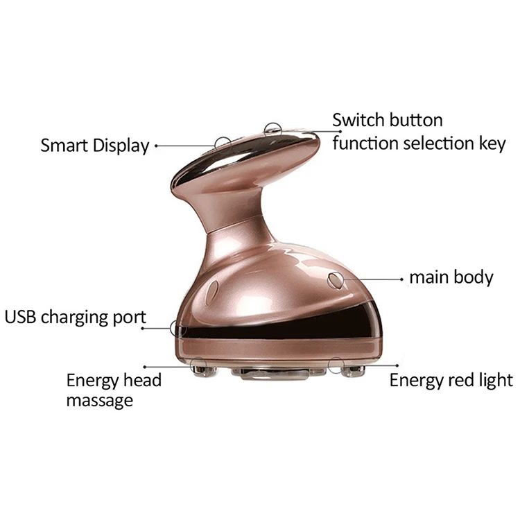  2018 LED Portable Ultrasonic Body Slimming Massager Cavitation Fat Removal Photon Radio Frequency R
